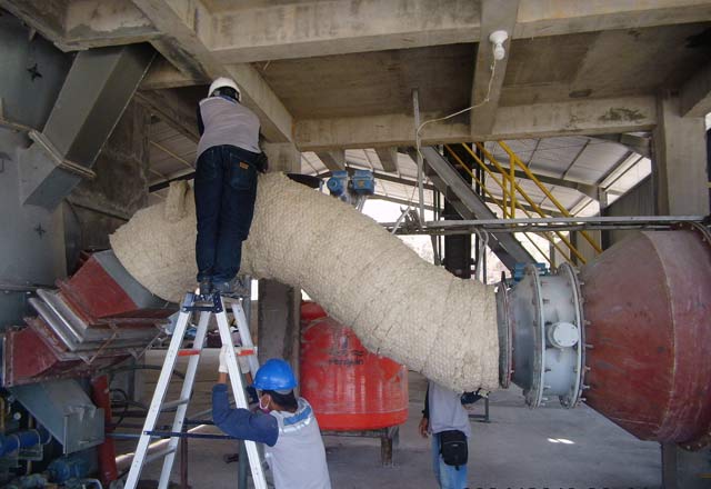 refractory indonesia, jacketing refractory lining, pelapisan logam